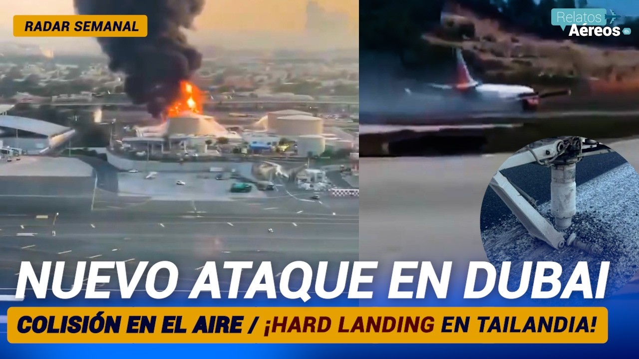 💥La PEOR semana de la aviación: Caos en Dubai, Colisiones en el aire y un MAX destrozado