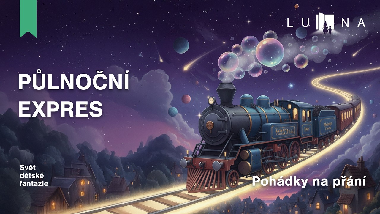 PŮLNOČNÍ EXPRES 🚂 - audio pohádka na spaní pro děti (2026)