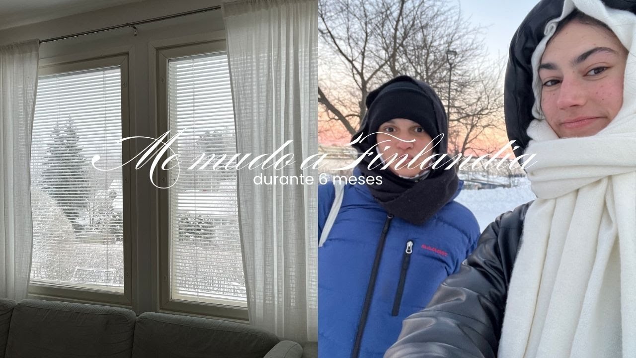 Mi primer día en Finlandia: vuelo a Helsinki y noche con mi prima 🇫🇮✈️