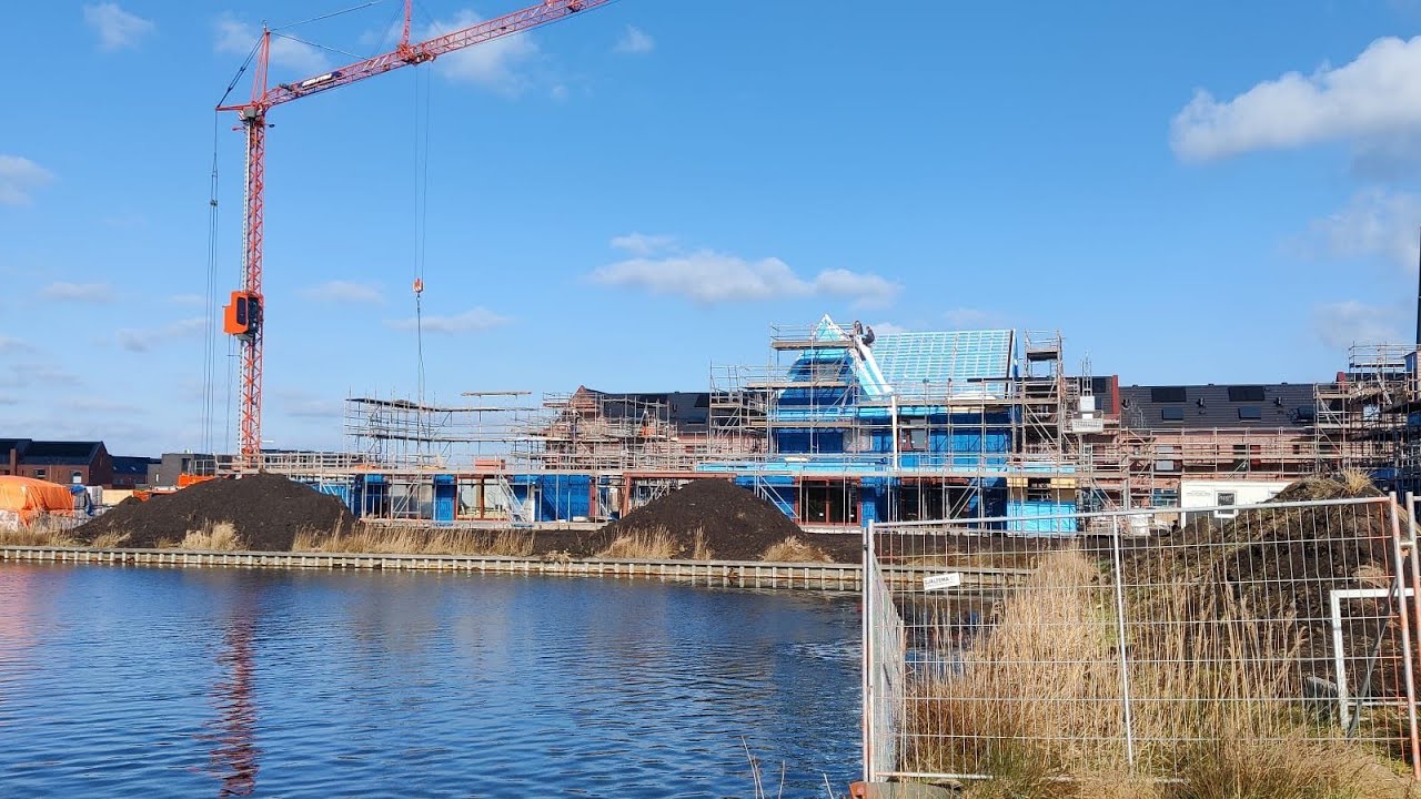 Bouwplaats dronevlucht 25-02-2026