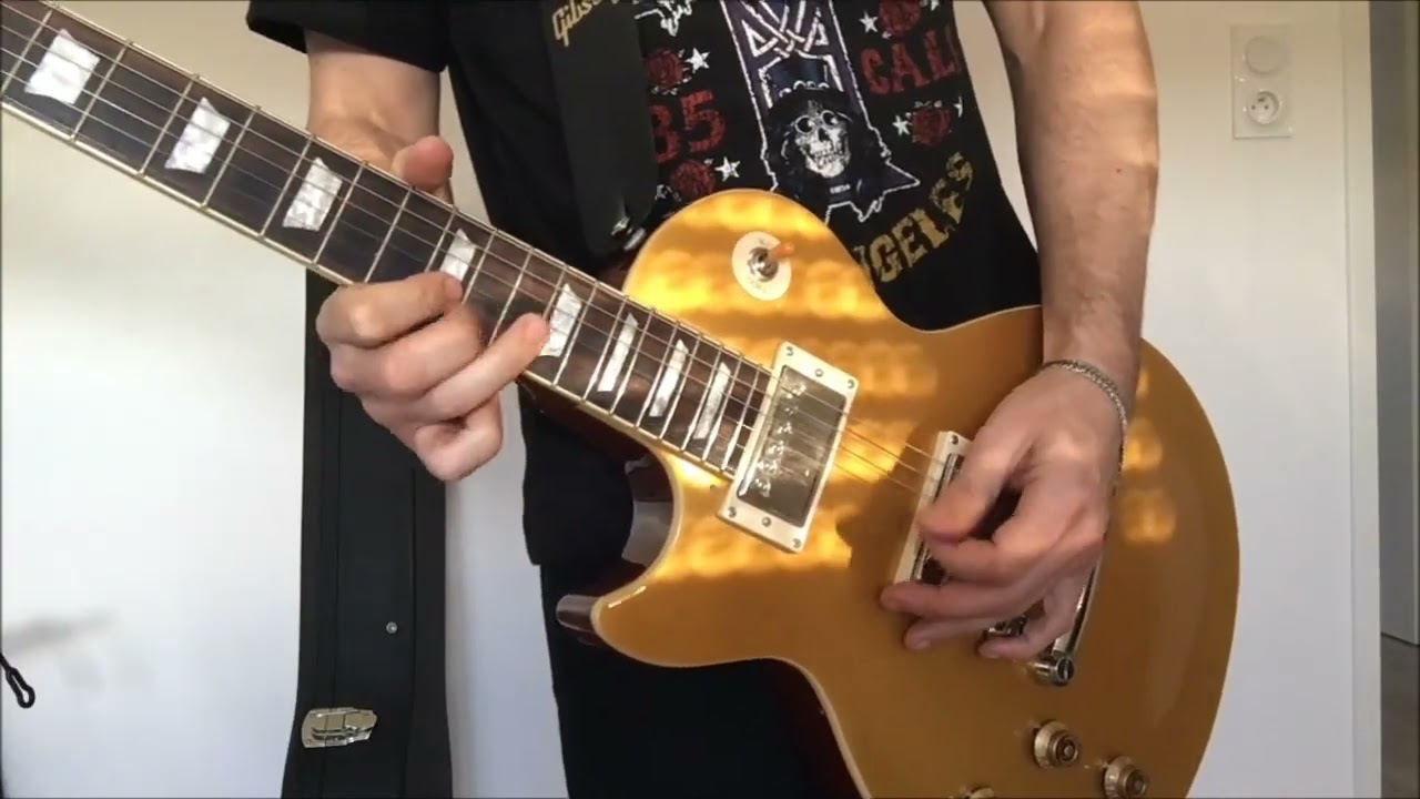 Emotional guitar solo (Slash playstyle)