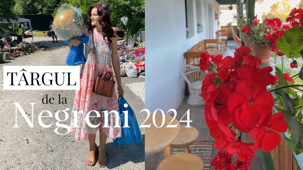 Cum a fost la targul de la Negreni vara 2024 si o cazare frumoasa in judetul Cluj | Andreea Balaban