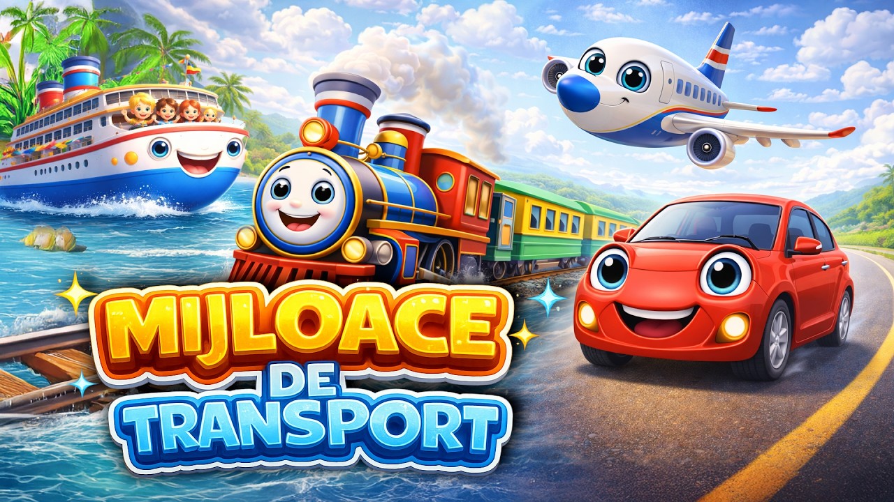 Tu Ce Alegi?🚗 Mașina✈️Avion🚂Tren🚢 Vapor🎵Cântec pentru Copii #cantecelepentrucopii