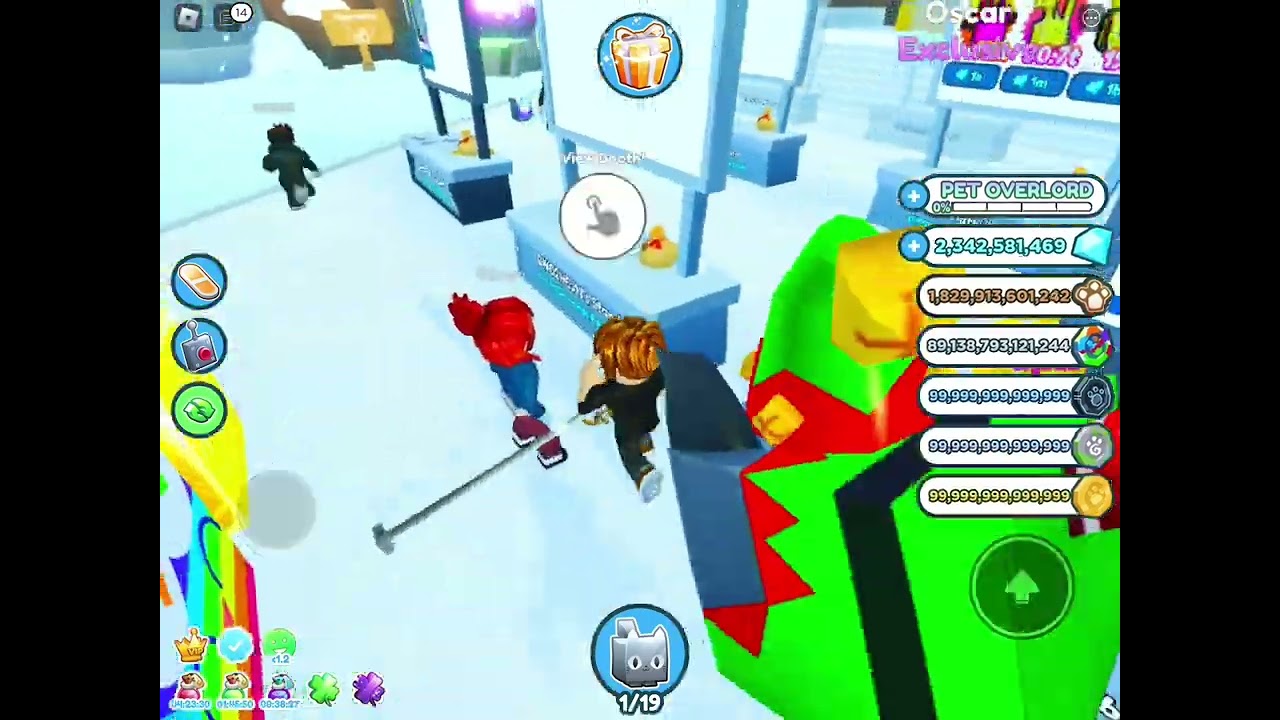 Trading huge elf cat pet simulator!!