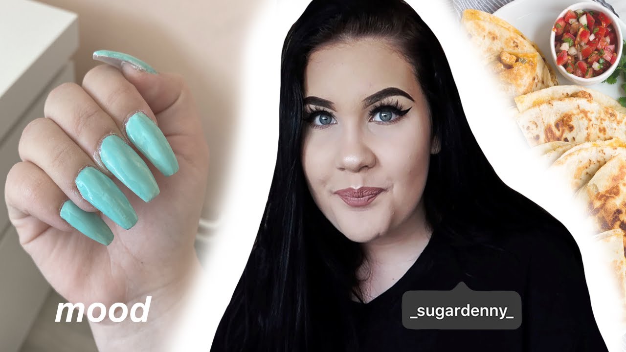 úklid pokoje, quesadilla & hrůzostrašný storytime | QUARANTINE VLOG | SugarDenny