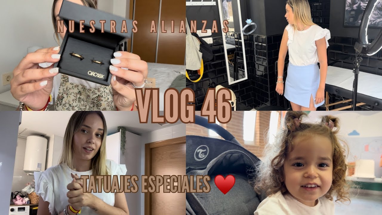 TATUAJES muy ESPECIALES♥️NUESTRAS ALIANZAS💍VLOG 46 / LITTLE HAPPY MOM