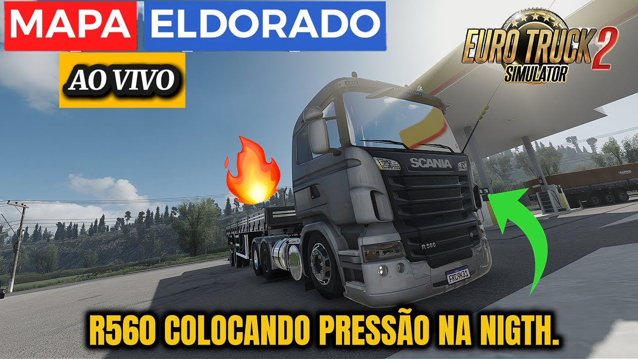 🛑 ETS 2 AO VIVO !🛑  l SCANIA R560 COLOCANDO PRESSÃO l  EMPRESA  BRELOG  l MAPA EL DOURADO l 1.58 .