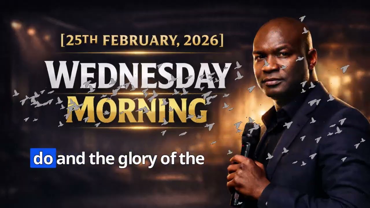 [25TH FEBRUARY 2026] WEDNESDAY MORNING | APOSTLE JOSHUA SELMAN