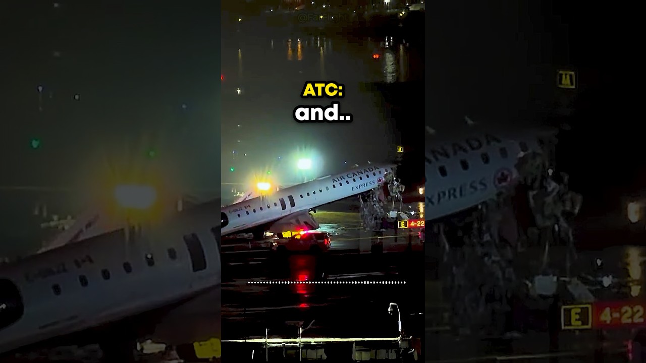 ATC&rsquo;s Heartbreaking Words After Deadly Crash 😱✈️