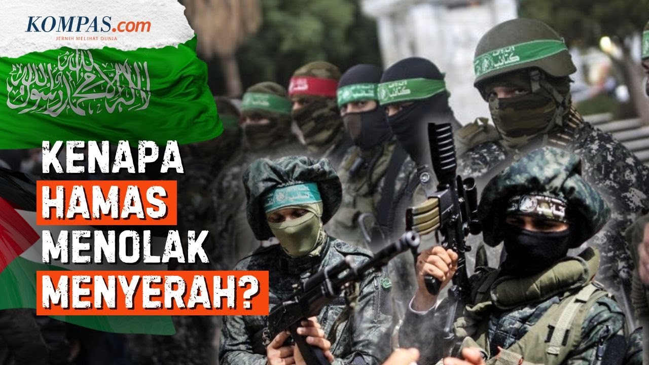 Kenapa Hamas Tak Sudi Menyerah meski Militernya Babak Belur Dibombardir Israel?