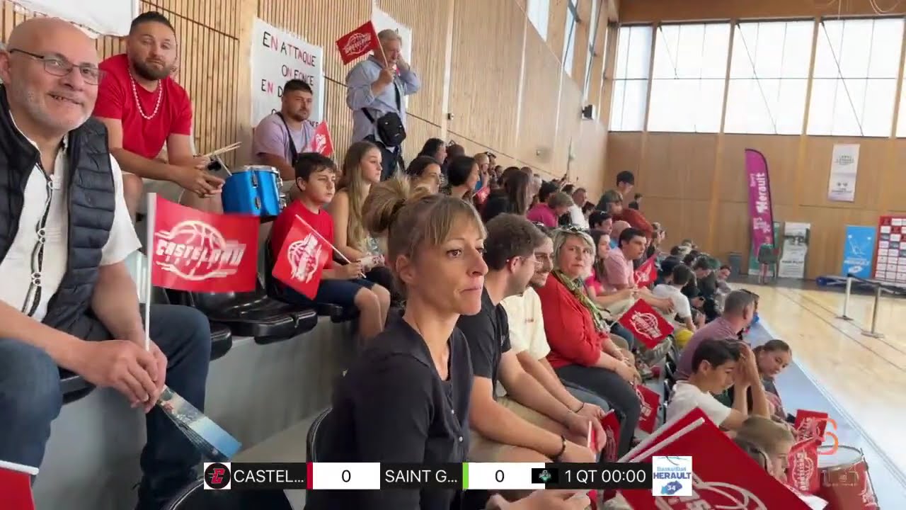 🛑#BASKET FINALE  COUPE DE L HERAULT U15F  CASTELNAU  VS SAINT GELY
CASTELNAU  VS SAINT GELY