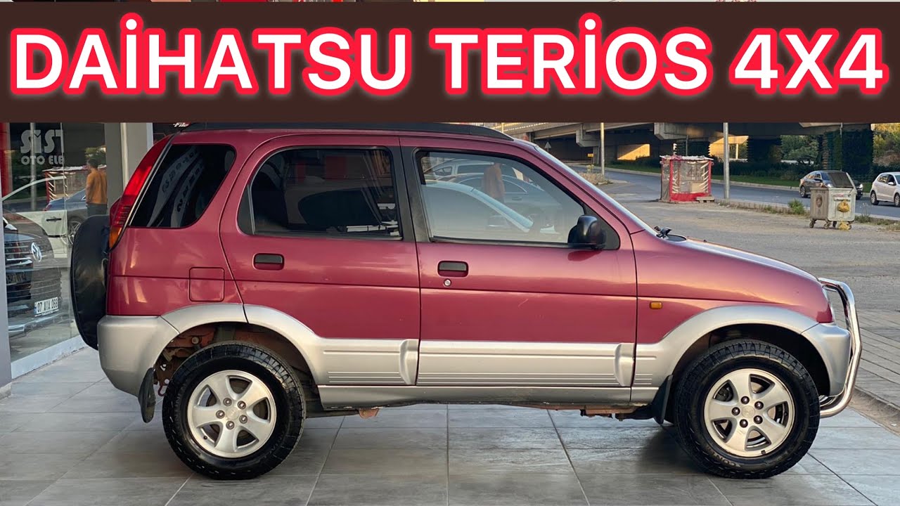 DAİHATSU TERİOS  99 MODEL 1.3 OTOMATİK VİTES 4X4  2. EL İNCELEME