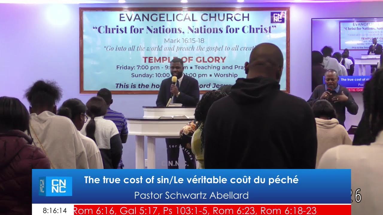 The true cost of sin / Le véritable coût du péché