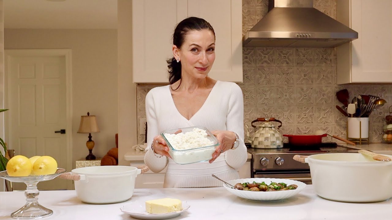 I Made Quick Farmers Cheese and Dinner Dish | Heghineh