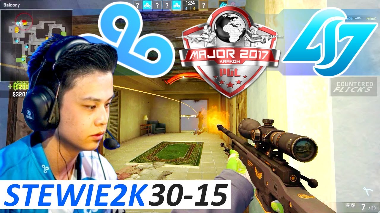 Stewie2K 30-15 POV / C9 vs CLG / Americas Minor - PGL Major Krakow 2017