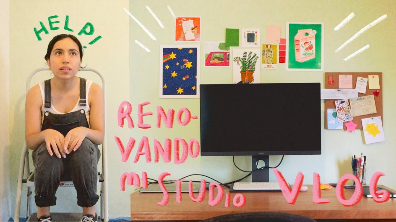 UN MAKEOVER A MI STUDIO (VLOG) ✨