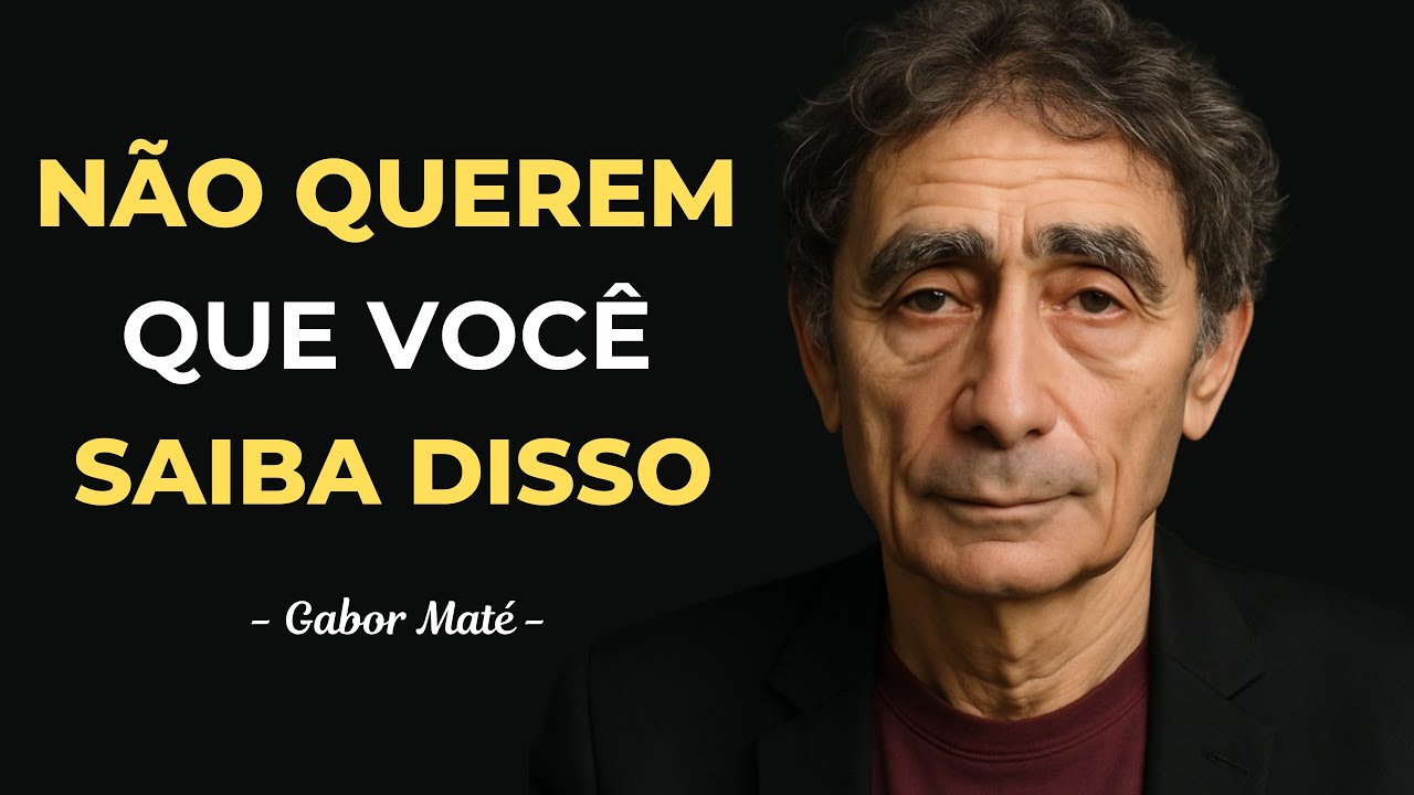 Como RECONHECER o vazio interior e COMEÇAR A CURAR - Gabor Maté