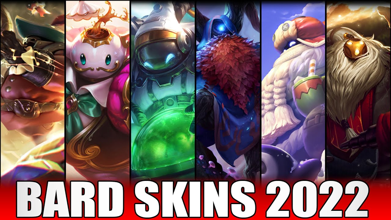 ALL BARD SKINS 2022 | Including Cafe Cuties Bard