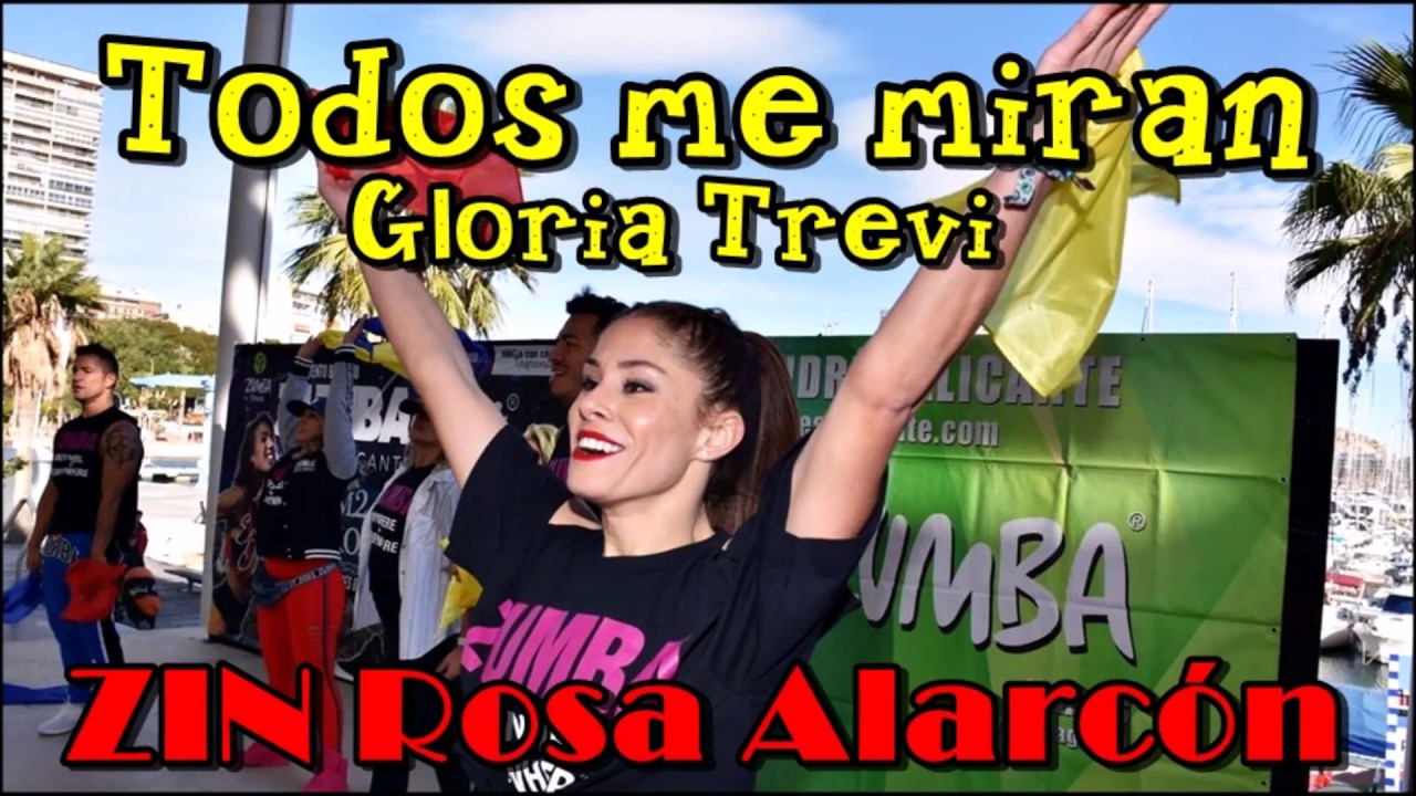 ZUMBA&reg;| Todos me miran | Gloria Trevi | ZIN Rosa Alarc&oacute;n | Festival Panoramis Alicante