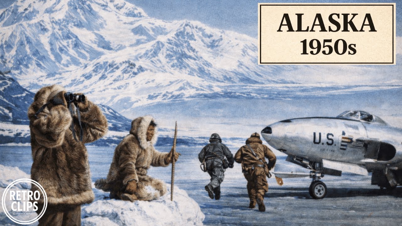 🔴 Life in the Alaska Territory (1950s) &ndash; Rare Color Film Restored