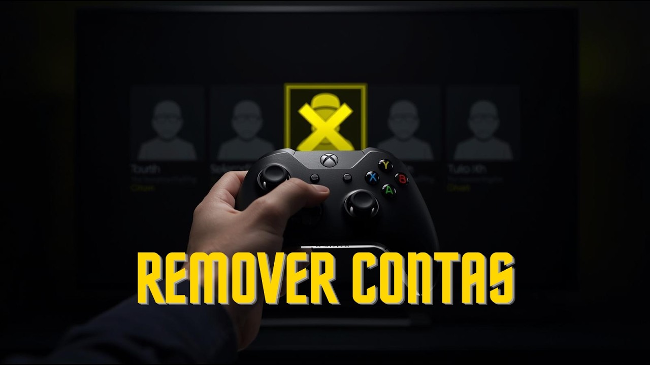 Como REMOVER CONTAS e PERFIS do Xbox Series S / X e Xbox One (Passo a Passo)