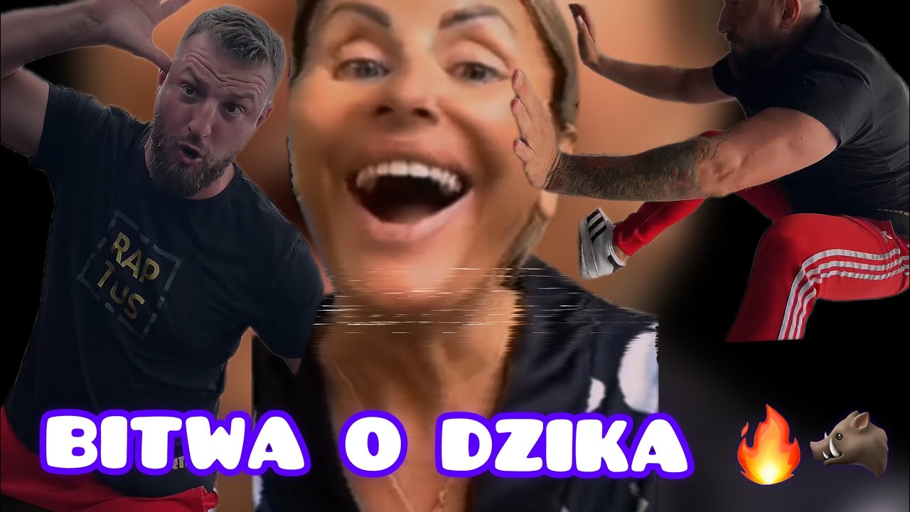 BITWA O DZIKA 🔥🐗  RAPTUS DZWONI DO DAGMARY / TIKTOK PARODIA