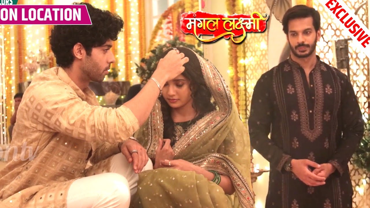 Mangal Lakshmi | Lakshmi Aur Karan Ne Saath Me Ki Pooja, Karan Ne Bhari Mang | On Location