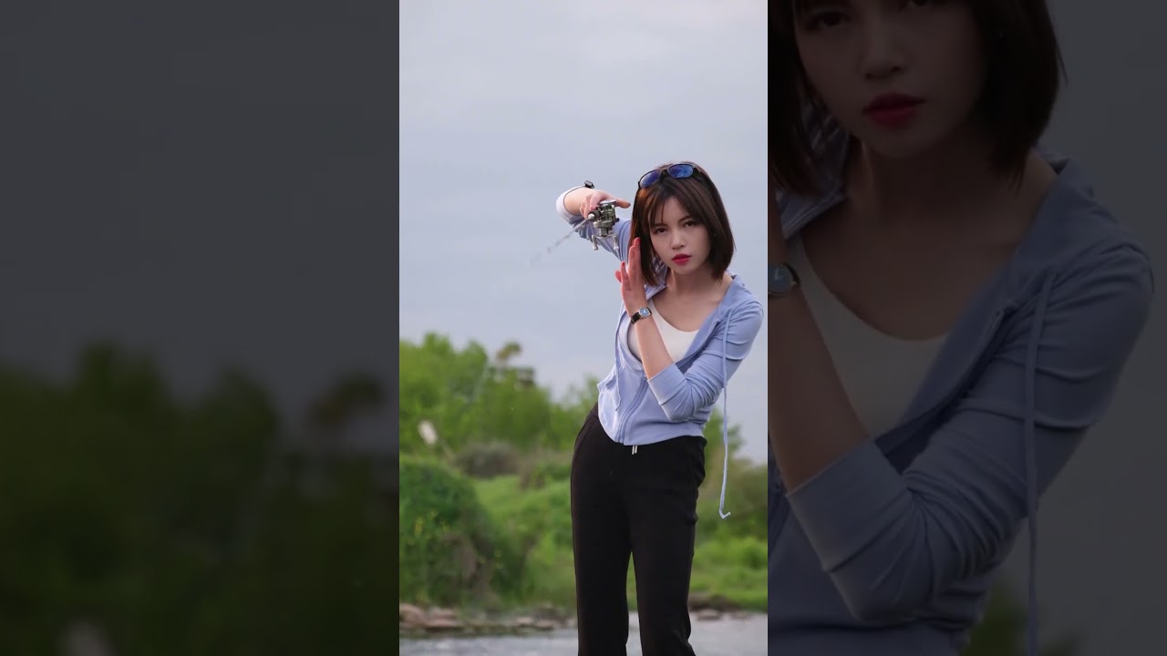 弹射竿的魅力，学吗？#路亚弹射 #路亚新手 #弹射竿  #米兰达小鱼竿 #安莉与路亚