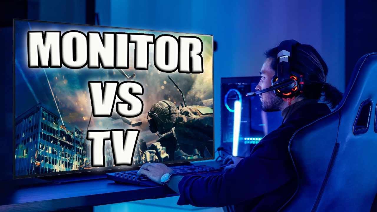 TV O MONITOR DA GAMING ? ECCO LE DIFFERENZE !