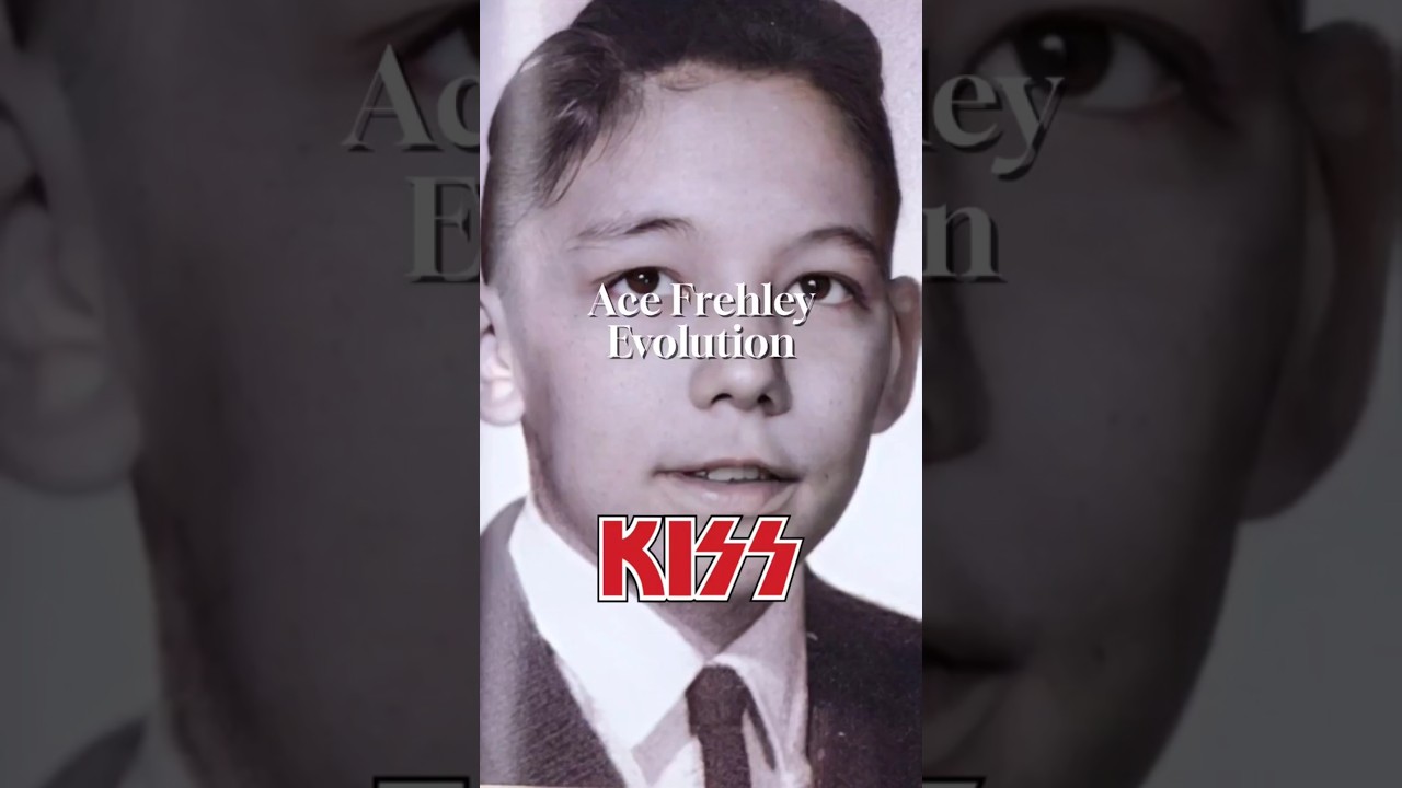 The Evolution of Ace Frehley #kiss
