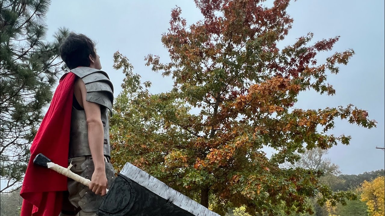 Berserk Guts Cosplay Suit up