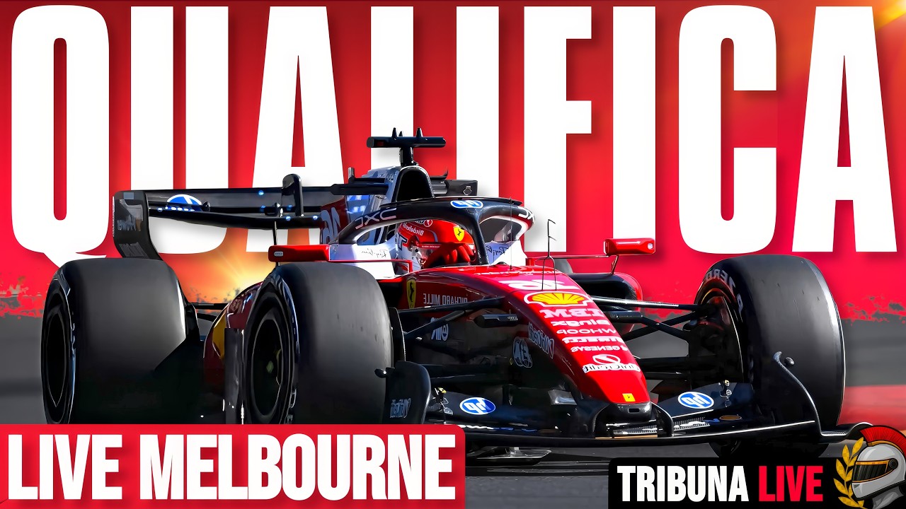 🔴LIVE F1🔴QUALIFICA MELBOURNE🔥CACCIA ALLA PRIMA POLE POSITION 2026!
