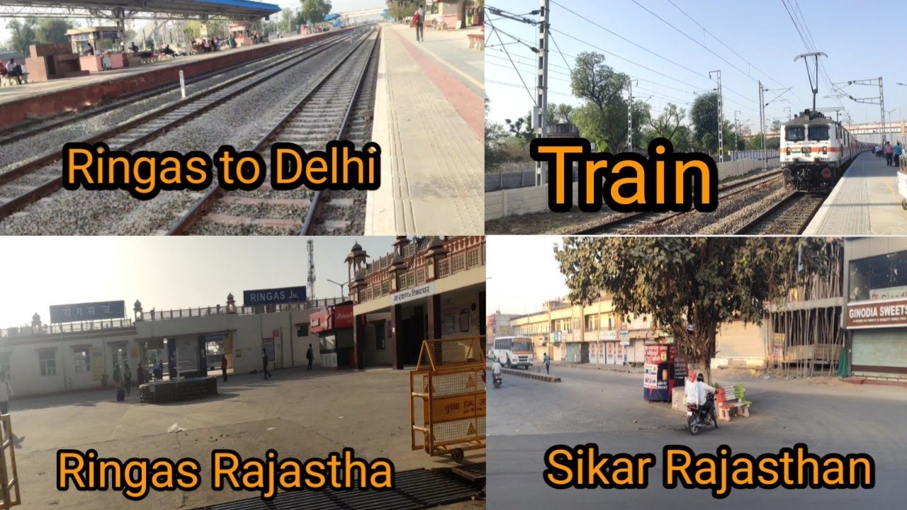 Jaipur Ringas Railway Station Sikar to Ringas By Bus Sikar Roadways Bus RAJASTHAN Rikshaw