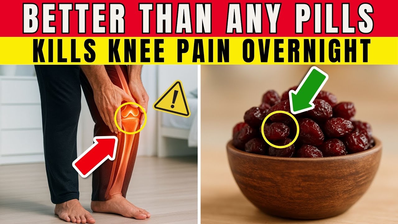 Top 5 Dry Fruits That FIX Knee & Leg Pain After 60 (Doctors Shocked) | Senior Health Tips
