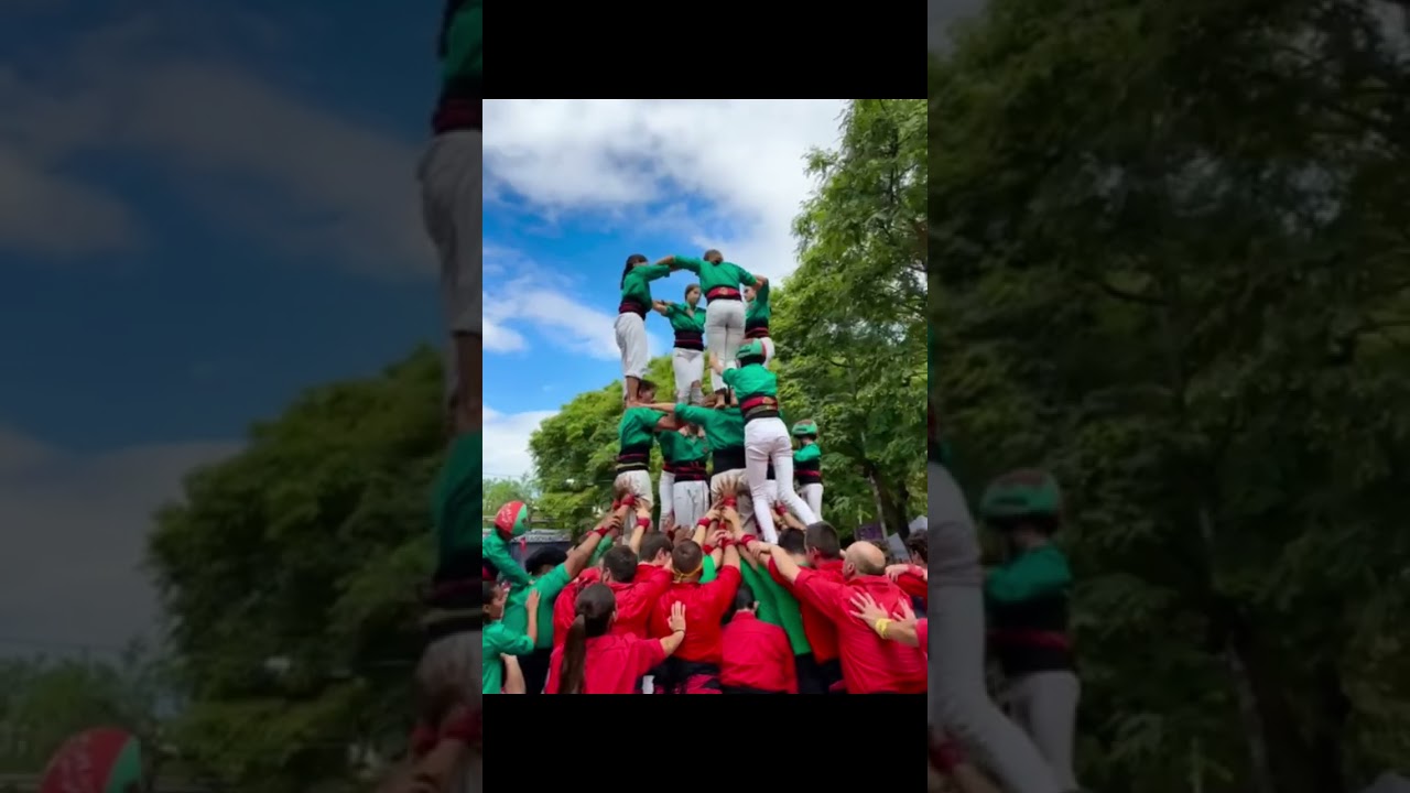4d6 2a ronda || Castellers de Cerdanyola || Festa Major de Poble Nou 11/09/2024