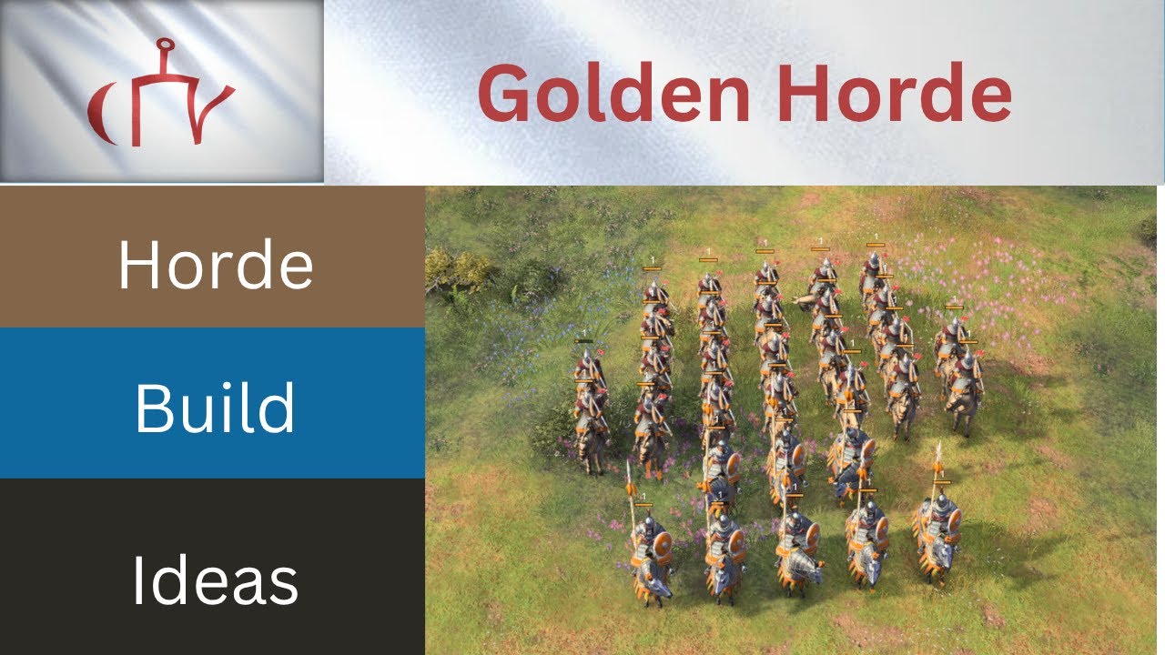 Golden Horde Build Orders | Age of Empires IV