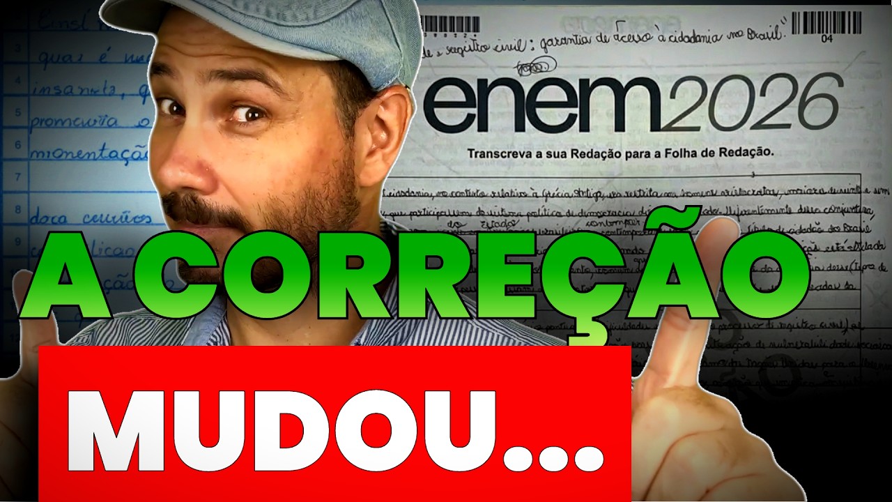 Como BLINDAR a sua redação ENEM das Novas Regras de Correção