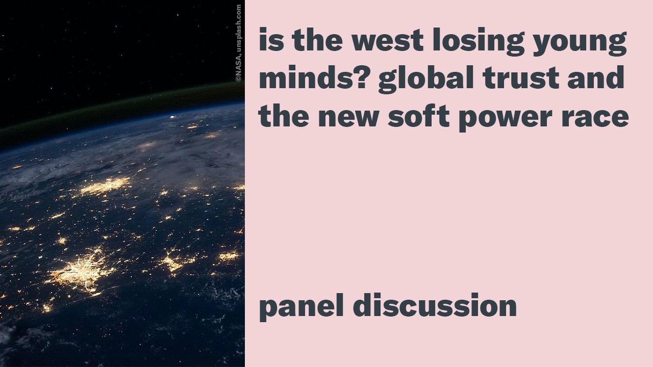 Is the West Losing Young Minds? Global Trust and the New Soft Power Race