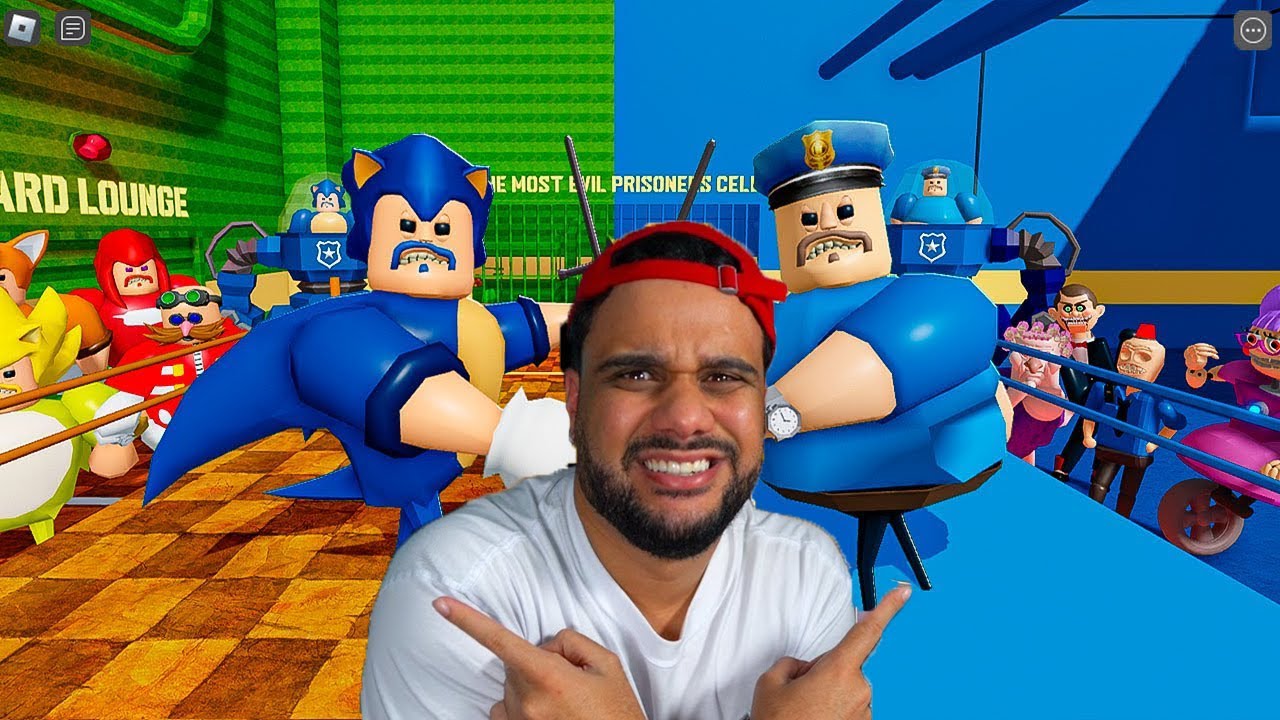 I TURNED INTO SONIC IN THE NEW UPDATE ON BARRY!