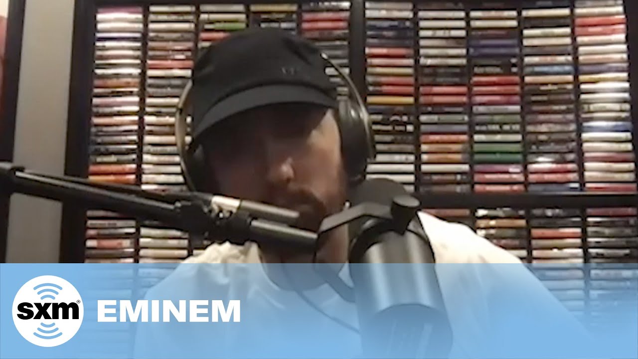 Eminem Reveals the Phrase Stuck in His Head That Led to 'Rap God' | SiriusXM