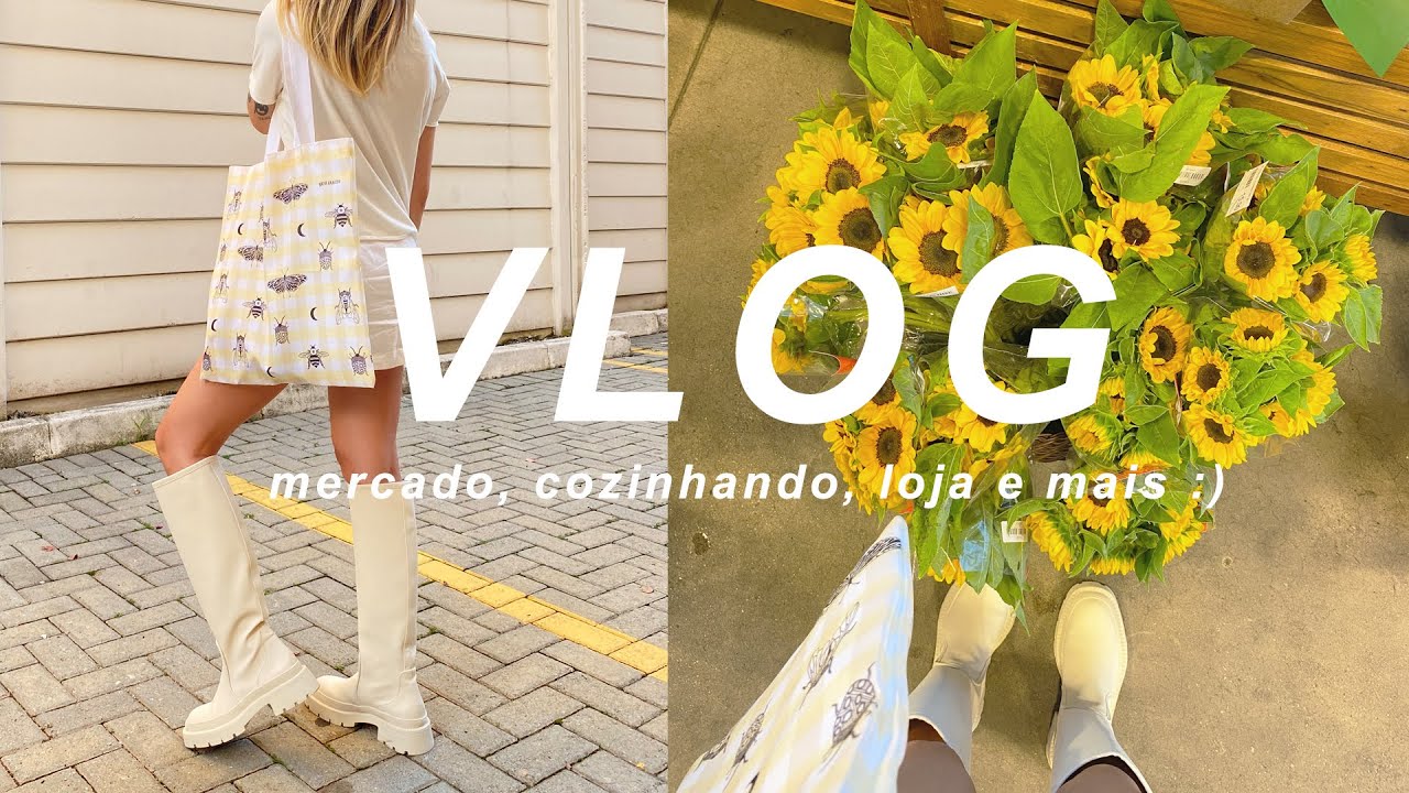 VLOGÃO: COMPRAS NO MERCADO, COZINHANDO E 1 SEMANA DESENHANDO