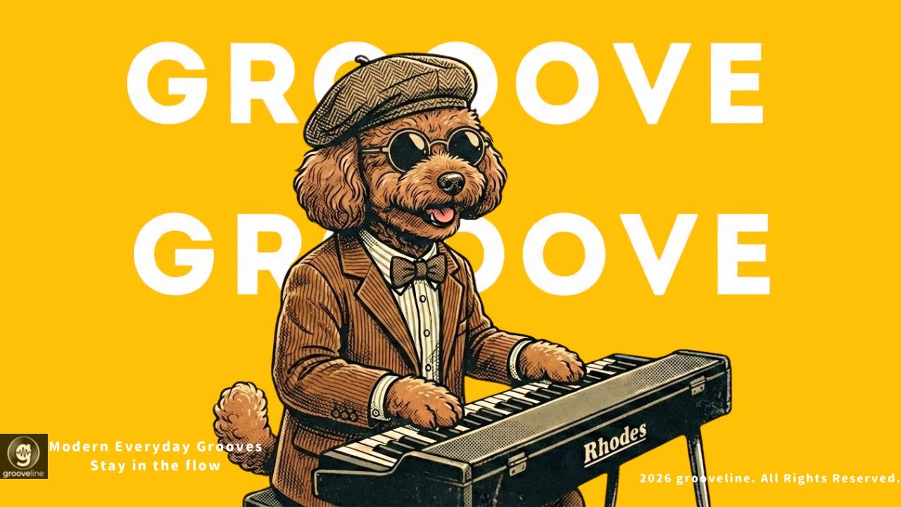 【Playlist】GROOVE POP 心が自然とステップを踏み出す♪laid-back | Study & Work × Chill JAZZ hop GROOVY City Pop poodle