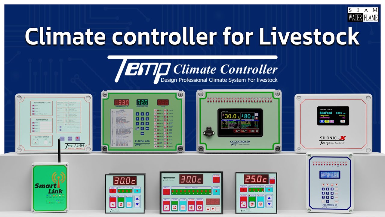 Climate controller for Livestock | Temp Climate Controller