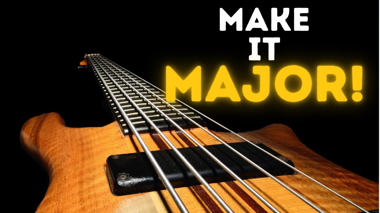 How to Build Killer Bass Lines Over Major Chords