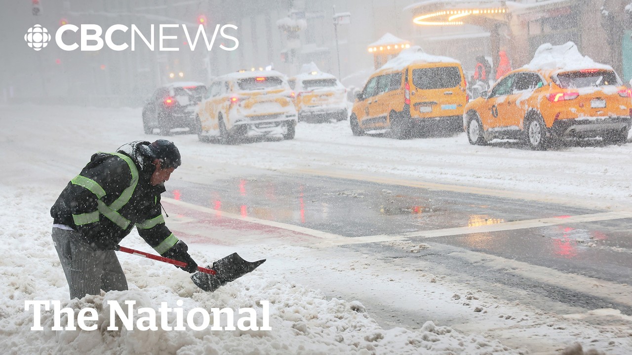 Winter storm dumps 50 cm of snow on New York City