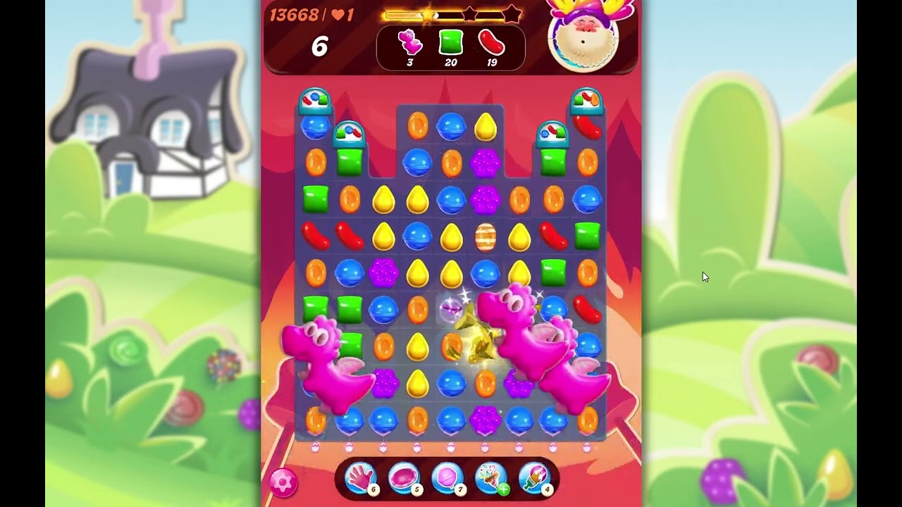 Candy Crush Saga Level 13668