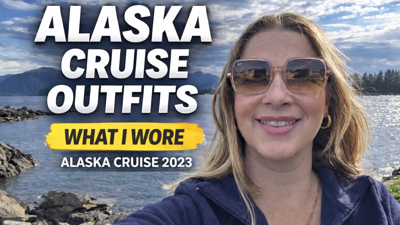 WHAT TO WEAR IN ALASKA | WHAT I WORE ON A 7 NIGHT ALASKA CRUISE SEPTEMBER 2023 | OUTFITS FOR ALASKA