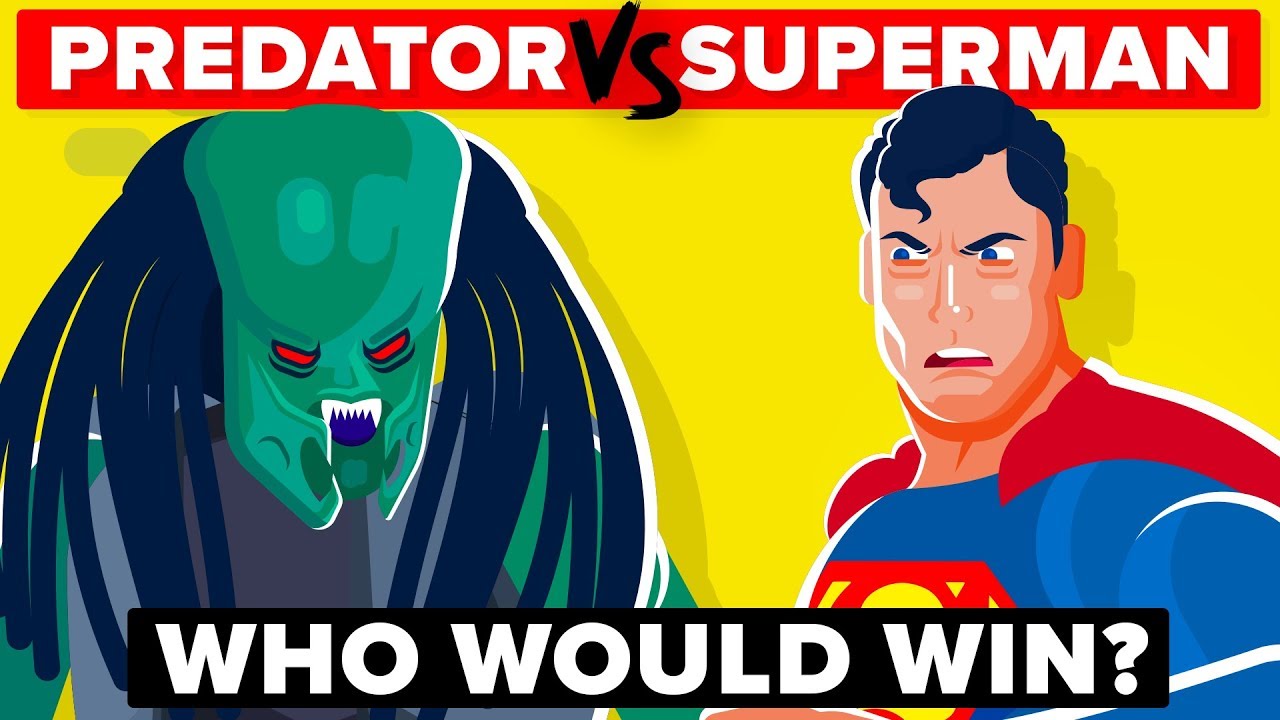 PREDATOR vs SUPERMAN - Who Would Win In A Battle? | Predator Movie & Superman Movie