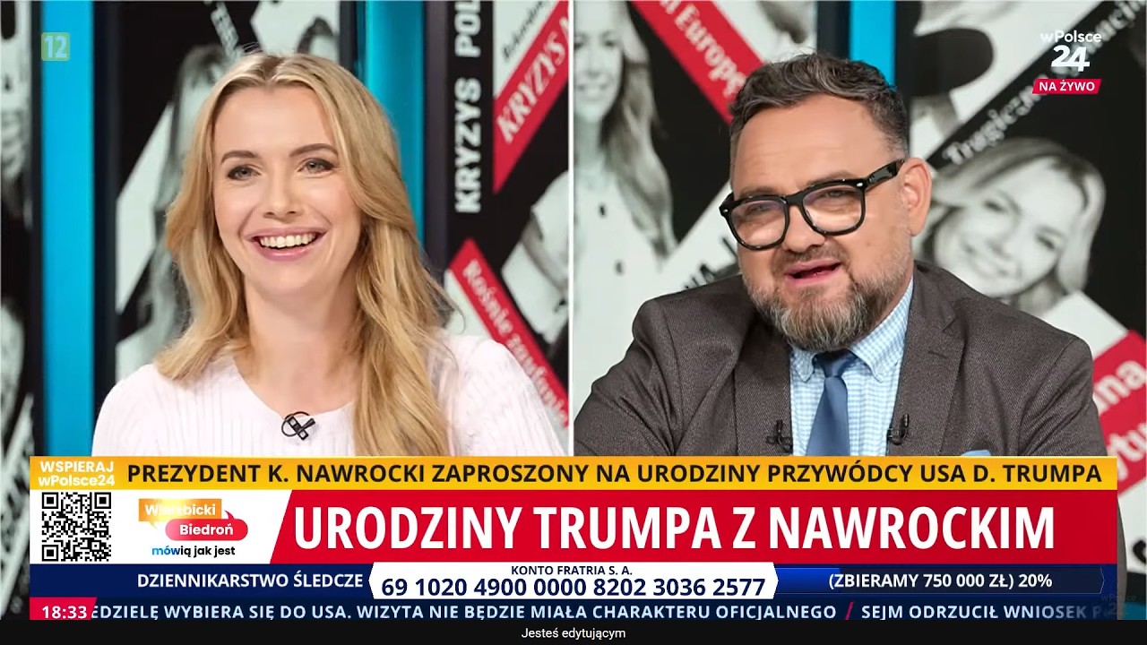 Urodziny Trumpa z Nawrockim.  Wierzbicki i Biedroń m&oacute;wią jak jest