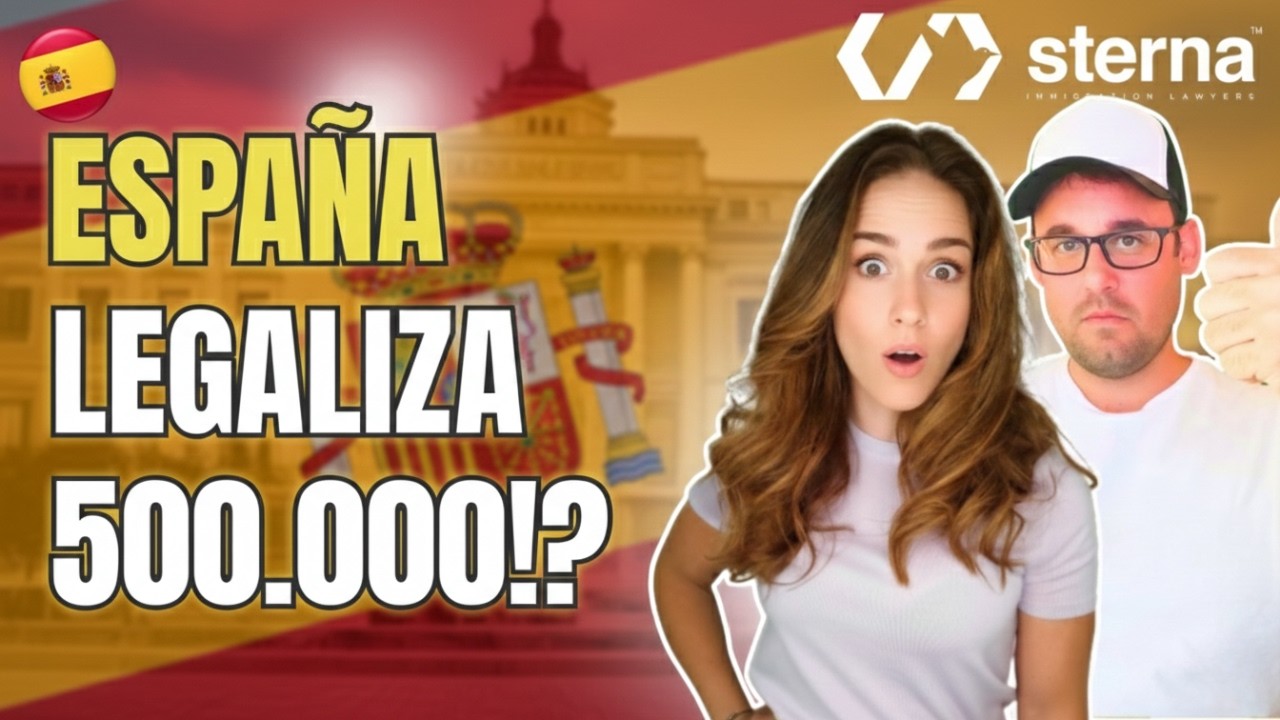 ESPAÑA LEGALIZA 500.000 IMMIGRANTES!